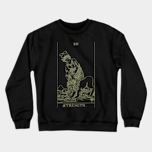 Golden Tarot - Strength Crewneck Sweatshirt